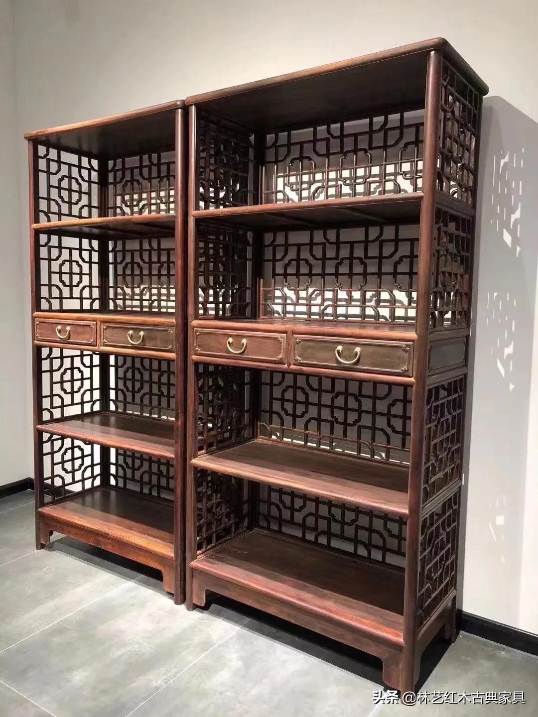 Siamese rosewood · Cochin rosewood Ming-style bookshelf - iNEWS