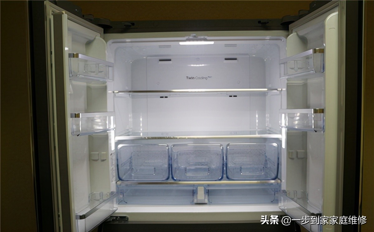 Is it dangerous for the back wall of the refrigerator compartment to