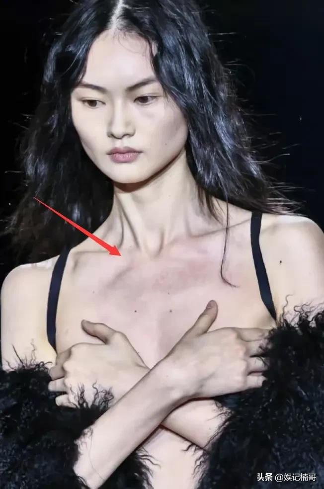 Supermodel He Cong is more self-indulgent than Liu Wen, with his upper