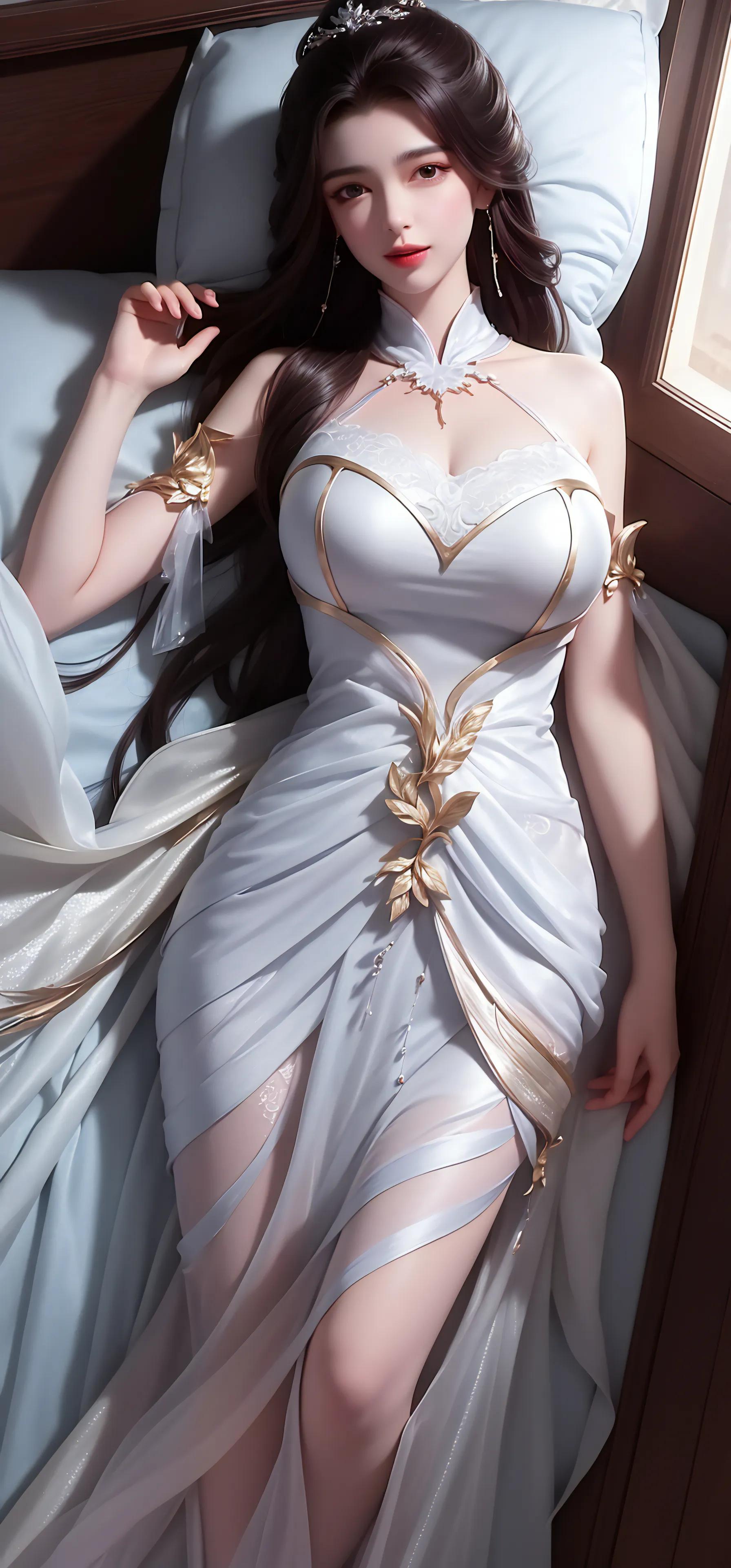 [ai Painting] Beautiful Yuechan, A Perfect World - Inews