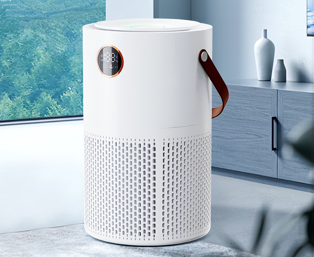 According to the top ten home air purifiers, five easytouse home air