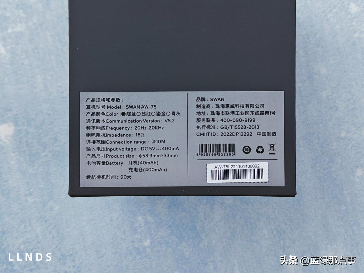 Top speaker big company Hi-Fi level true wireless earphones, Swans AW ...