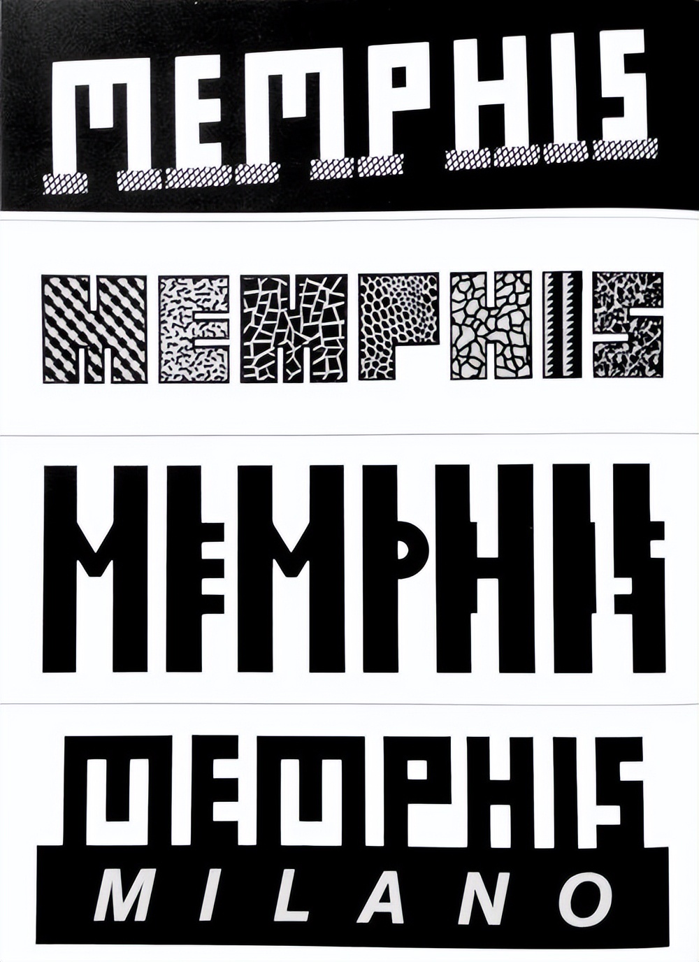 Memphis Art and San Francisco Graphic Design School 