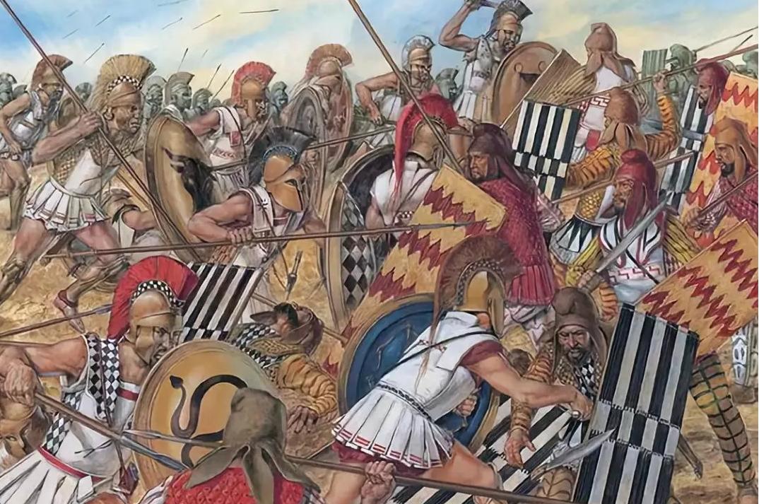 In 283 AD, the Persian War, the fate of the two empires intertwined or ...