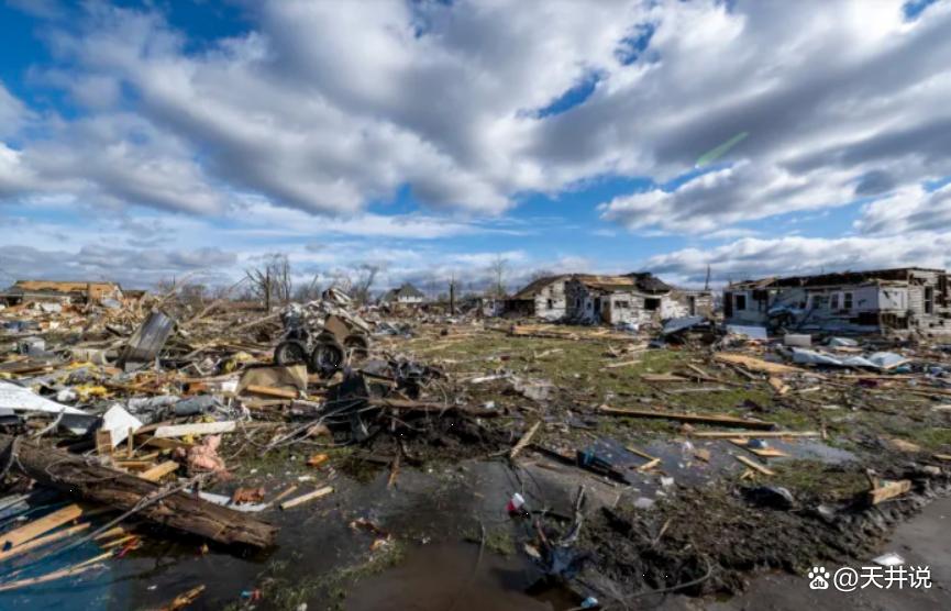 Natural disasters occur frequently, and the super tornado in the