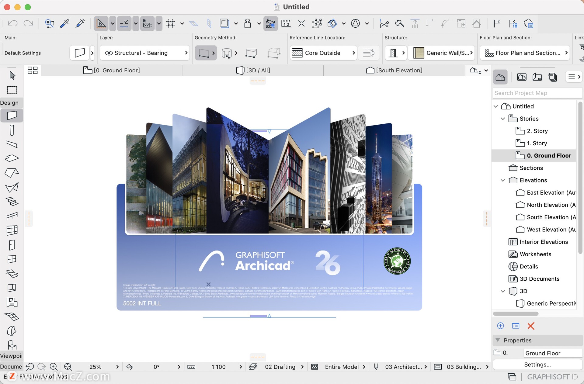 Archicad 26 for Mac (BIM modeling software) 26.0.0.5002 Chinese version ...