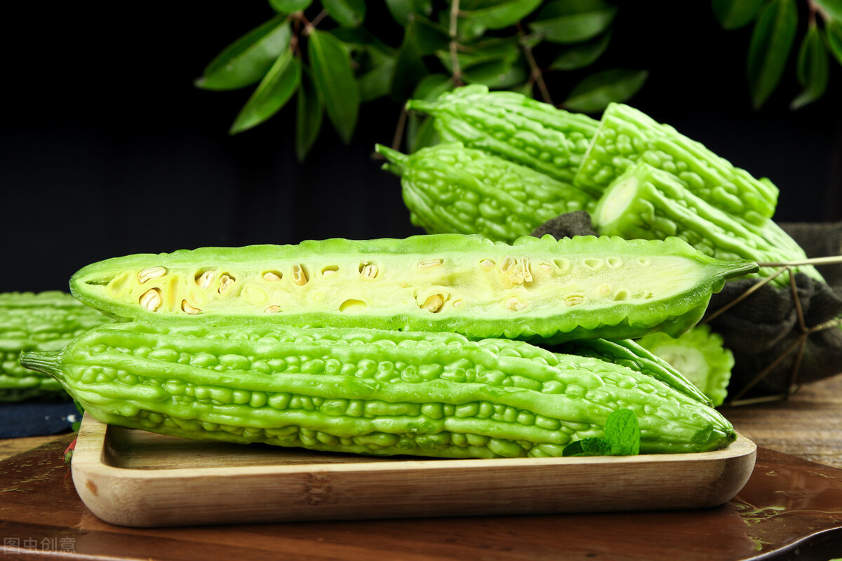 Bitter gourd stuffed meat is easy to learn and delicious, super