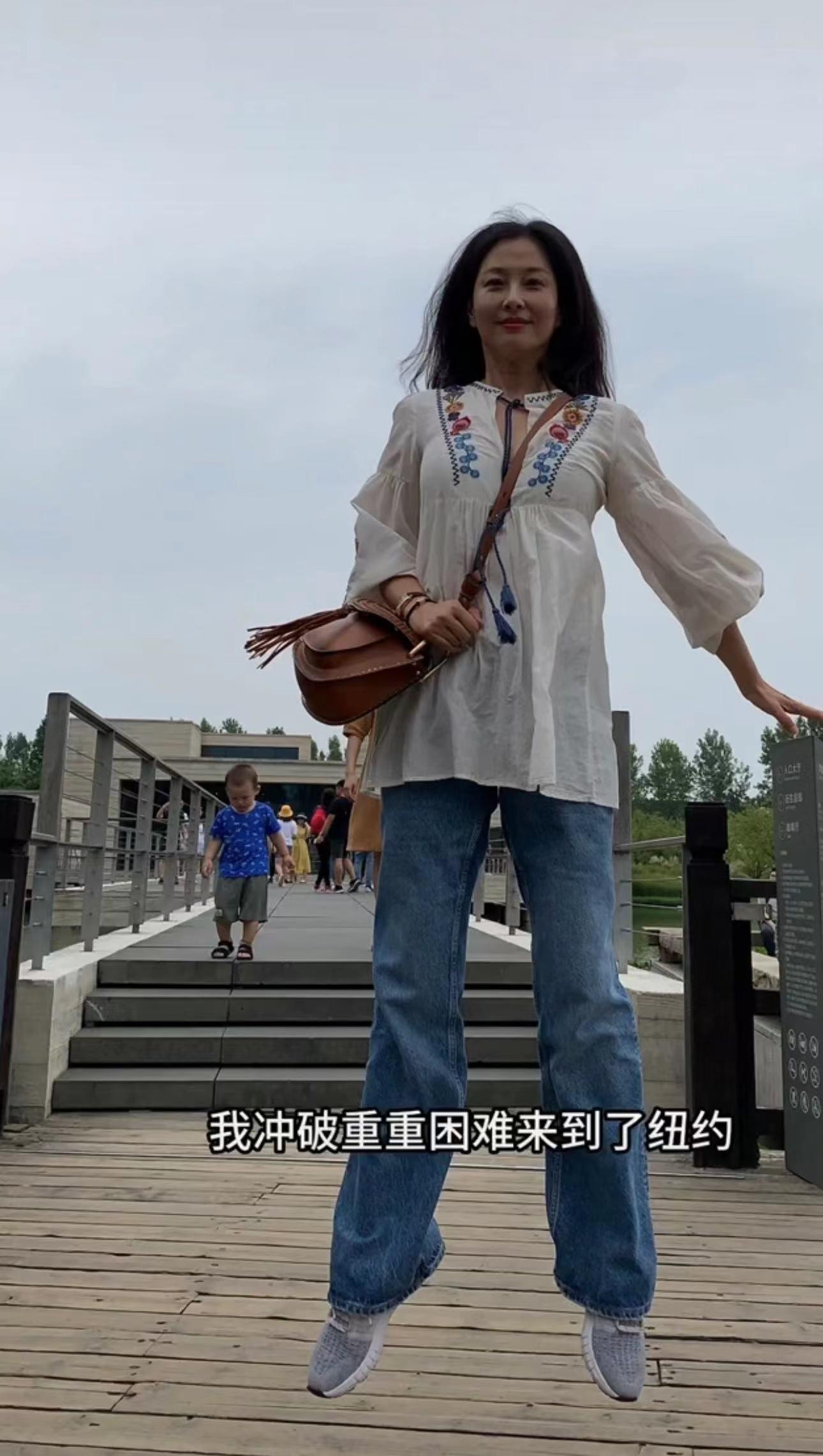 57yearold Sun Sihan gathered in the United States with his wife and