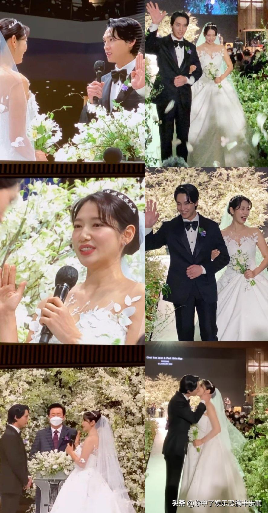 Park Shin-hye's wedding, Lee Min-ho, attended, on behalf of Kim Tan ...