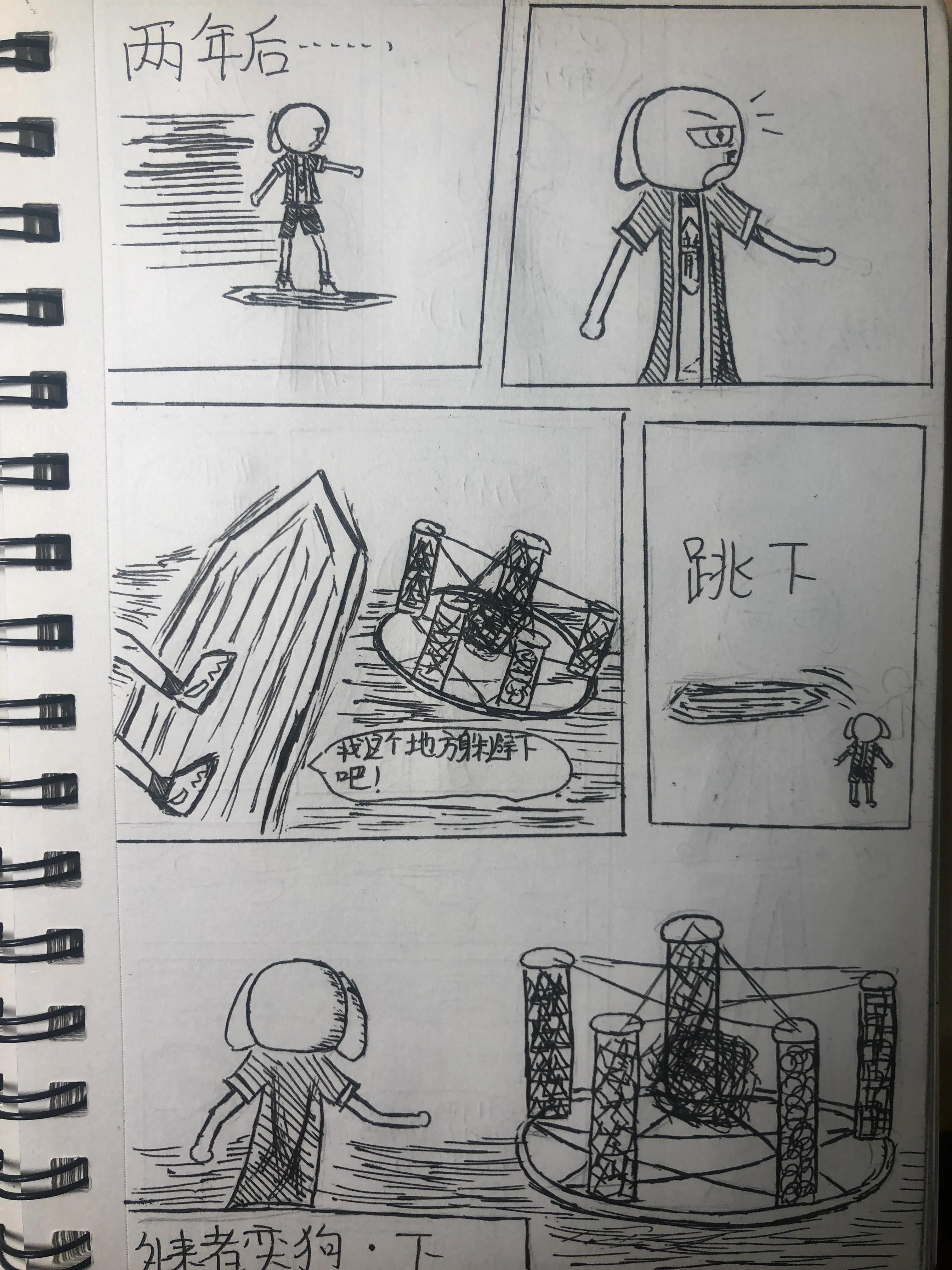 短篇漫畫第三篇外來者奕狗 - 資訊咖