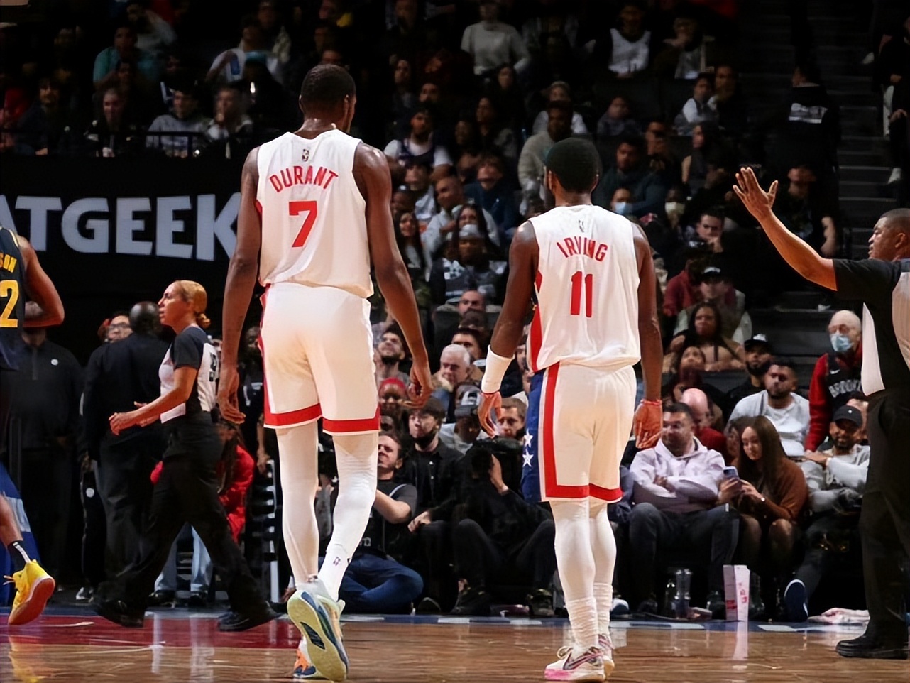 The Nets' fourgame losing streak, the bottom of the last four