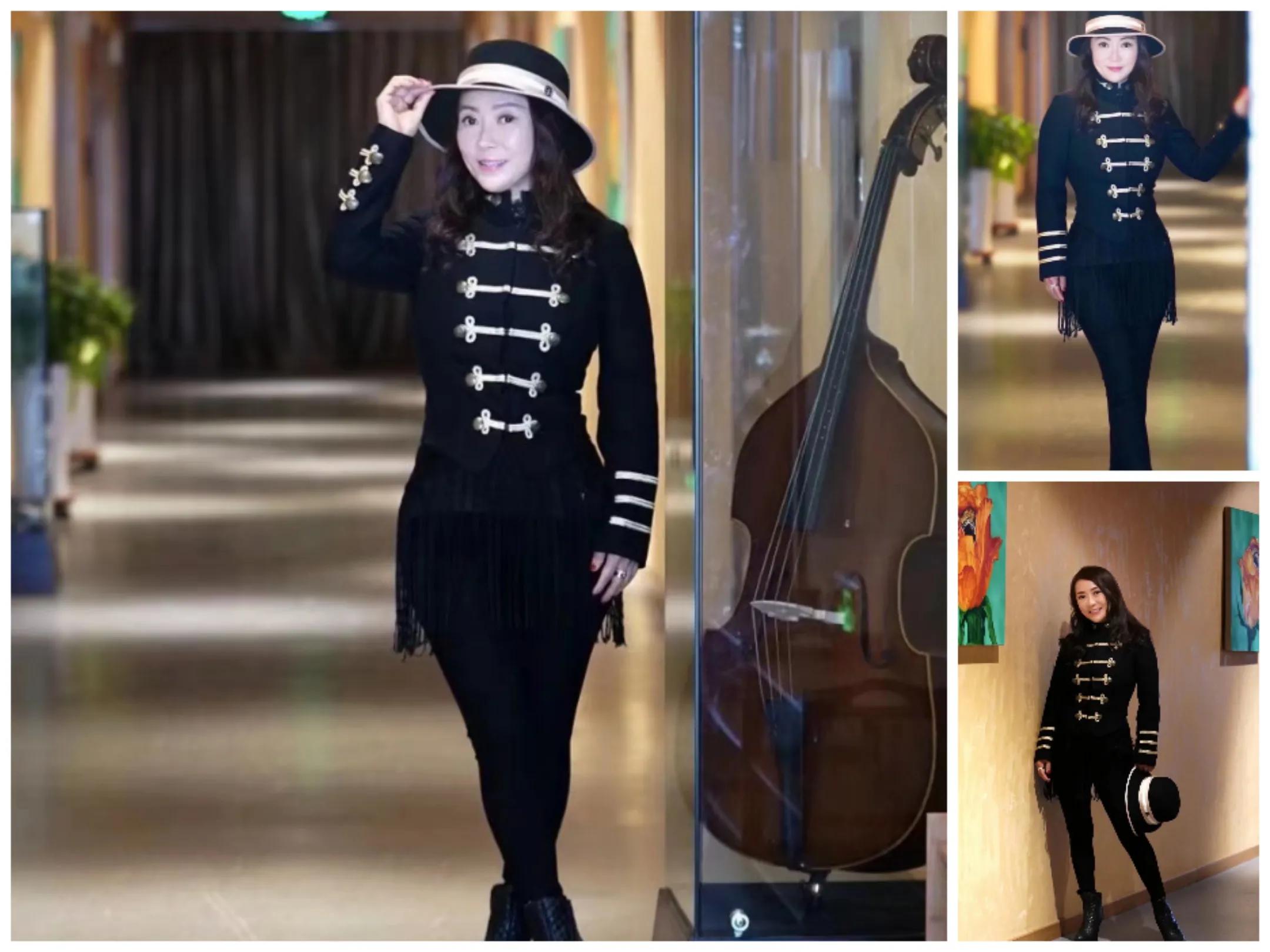 55-year-old Cheng Lin took a recent photo, and her figure is still hot ...