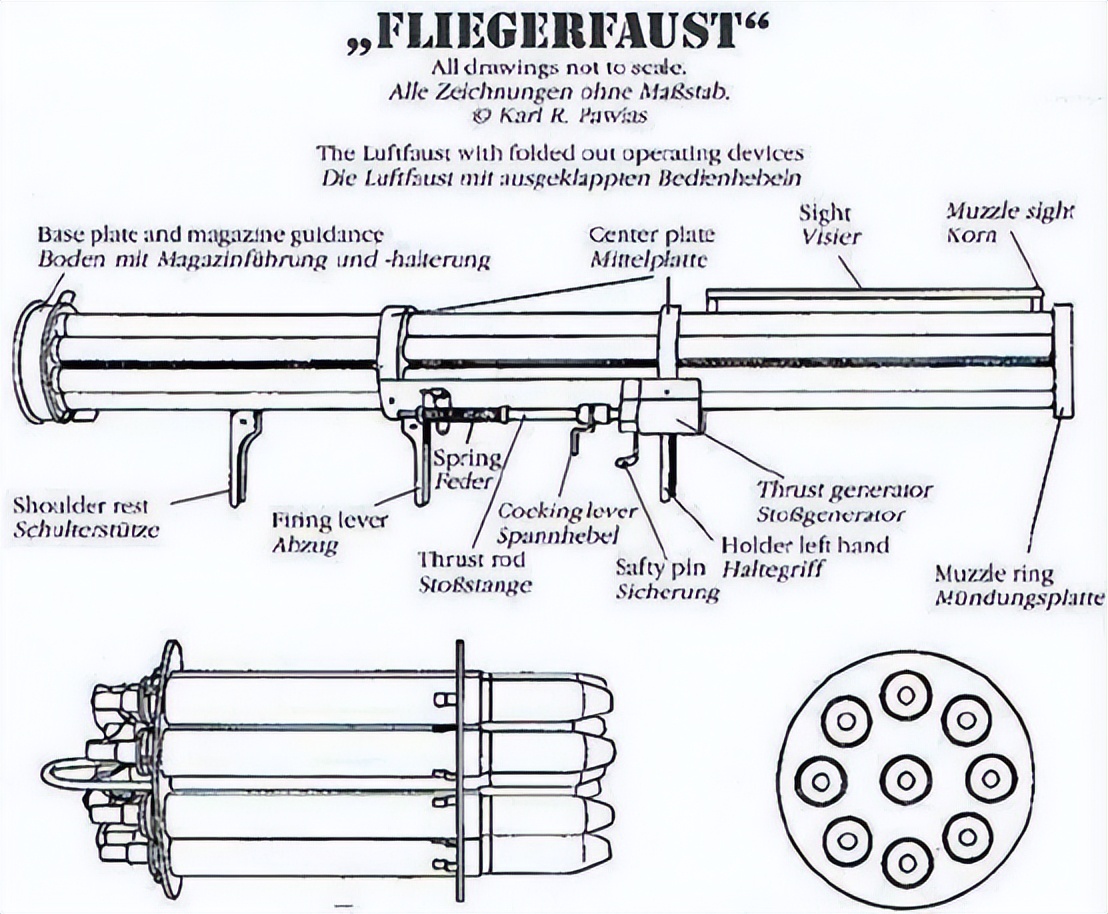 In the late World War II, Germany developed the jab multi-barrel rocket ...