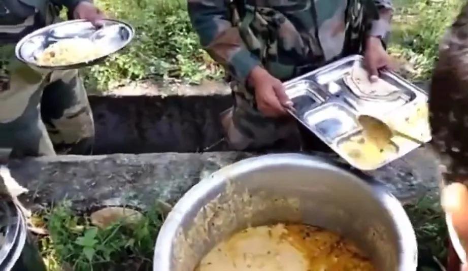The food in the Indian army is so poor, why is the enthusiasm for ...