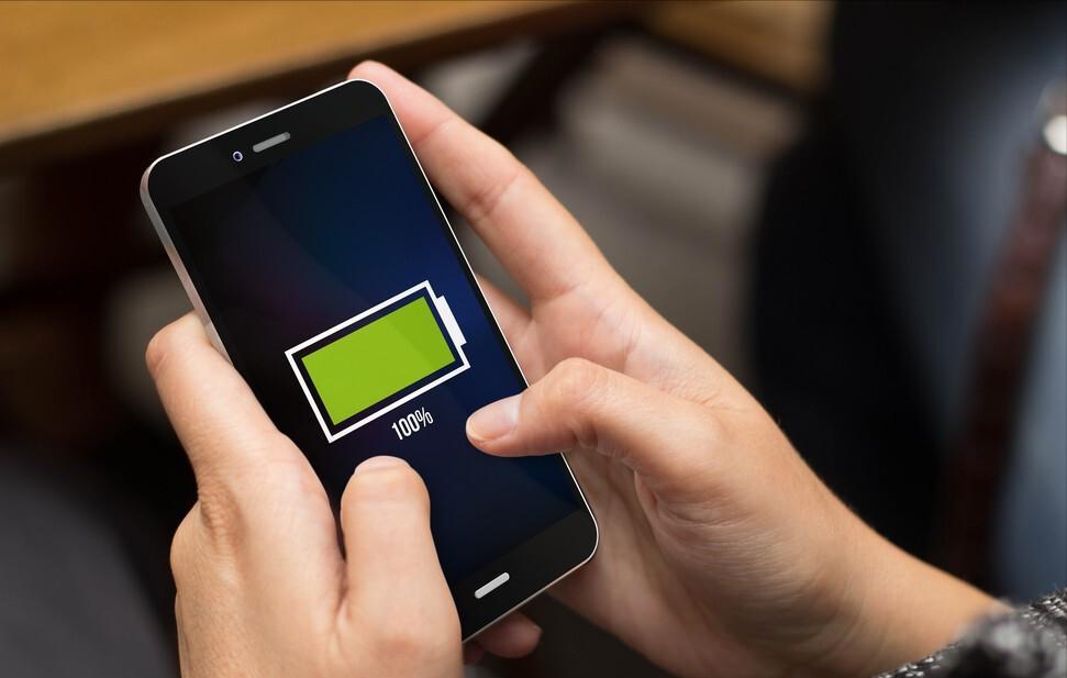 Charge the phone to 100 and then unplug it? It turns out we were doing