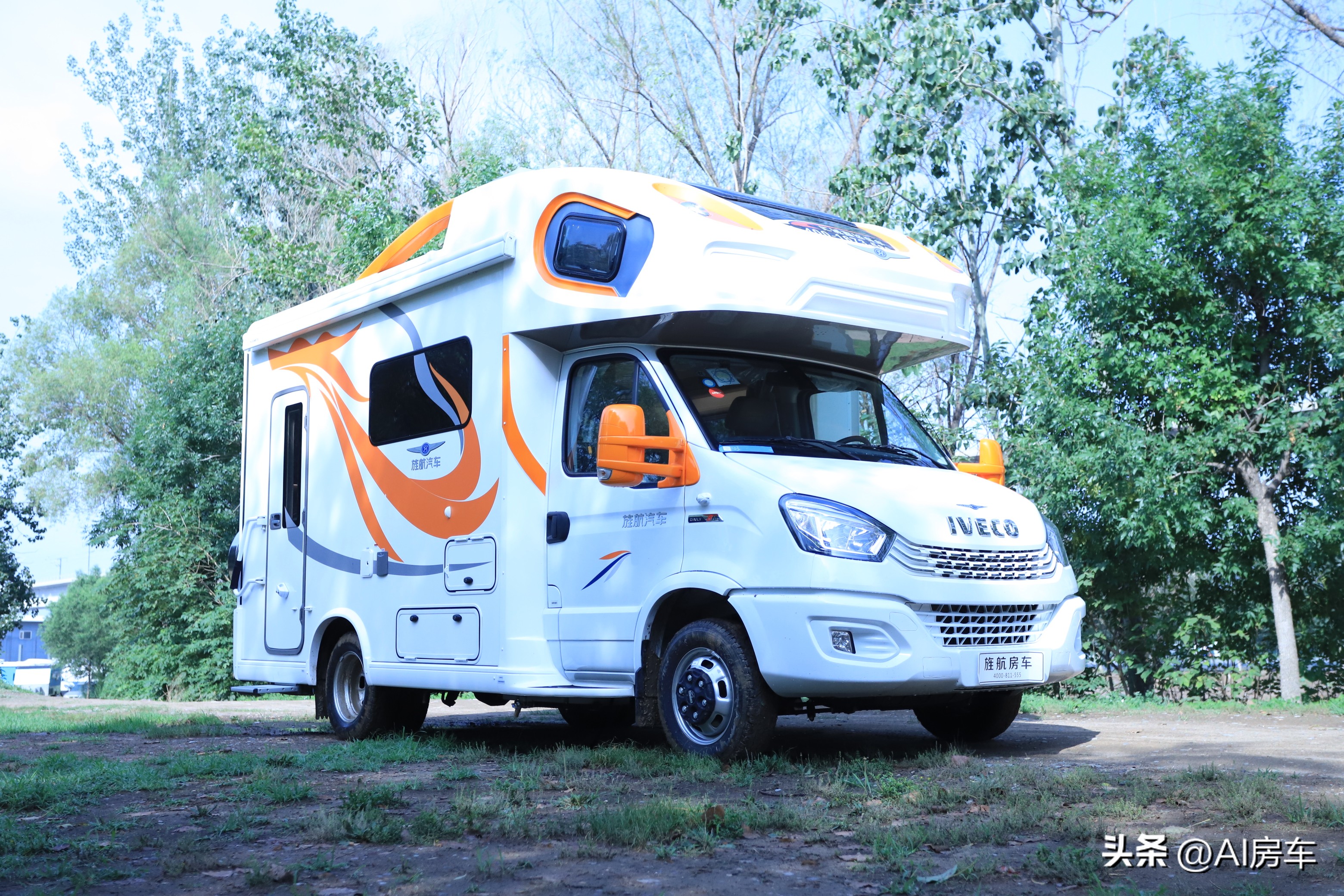 Real shot of a domestic RV for 7 people!3.0T power, C motor, with 3 big ...