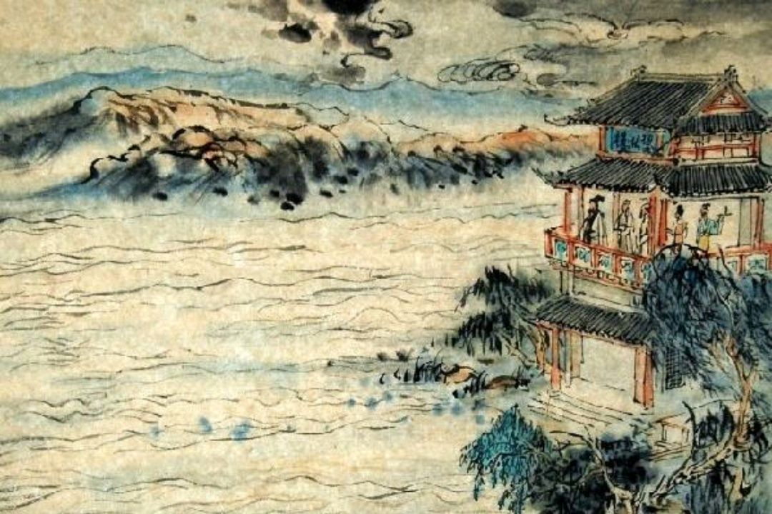 The poet wrote two famous sentences about Dongting Lake, Meng Haoran ...
