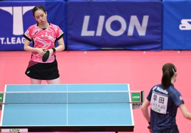 Kasumi Ishikawa (JPN), MARCH 27, 2012 - Table Tennis : Kasumi Ishikawa of  Japan in action during the LIEBHERR Table Tennis Team World Cup 2012  Championship division group C womens team match