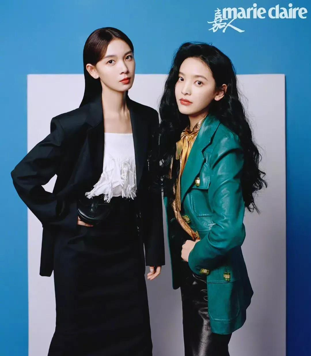 Zhou Ye, Zhang Ruonan, and Chen Yao shoot the magazine together - iNEWS