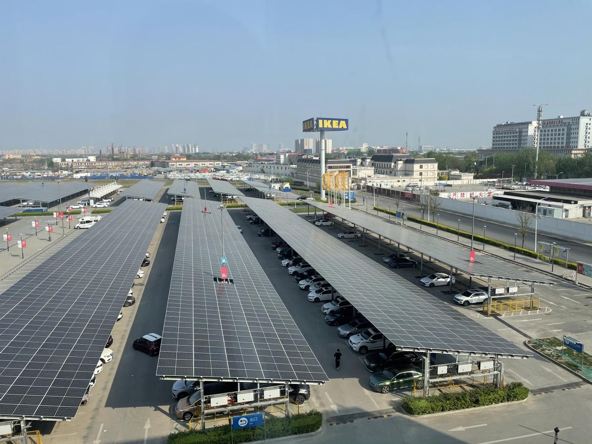 IKEA Tianjin Dongli shopping mall: "zero energy consumption" shopping mall successfully connected to the grid for power generation