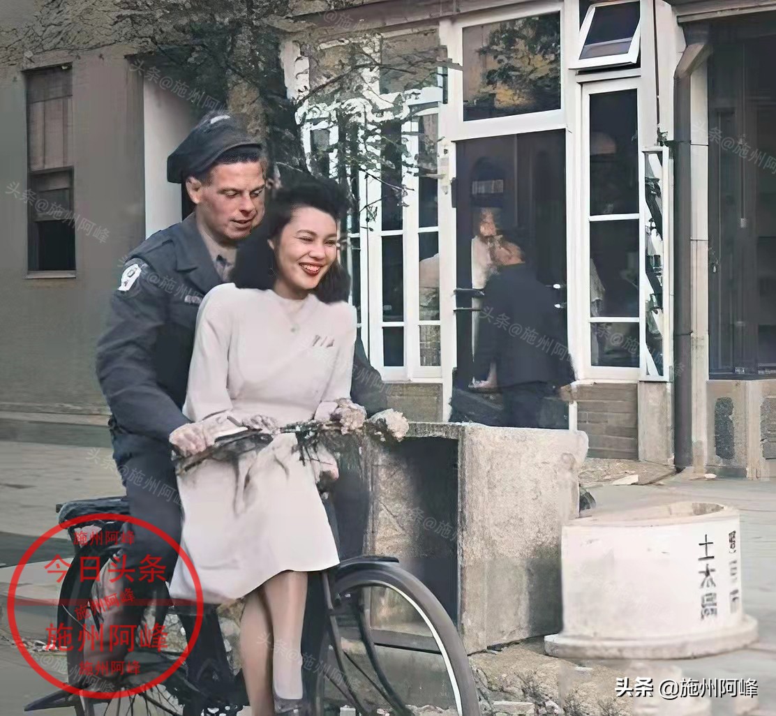 老照片：日本投降後士兵在街頭乞討，日本慰安婦為美軍服務