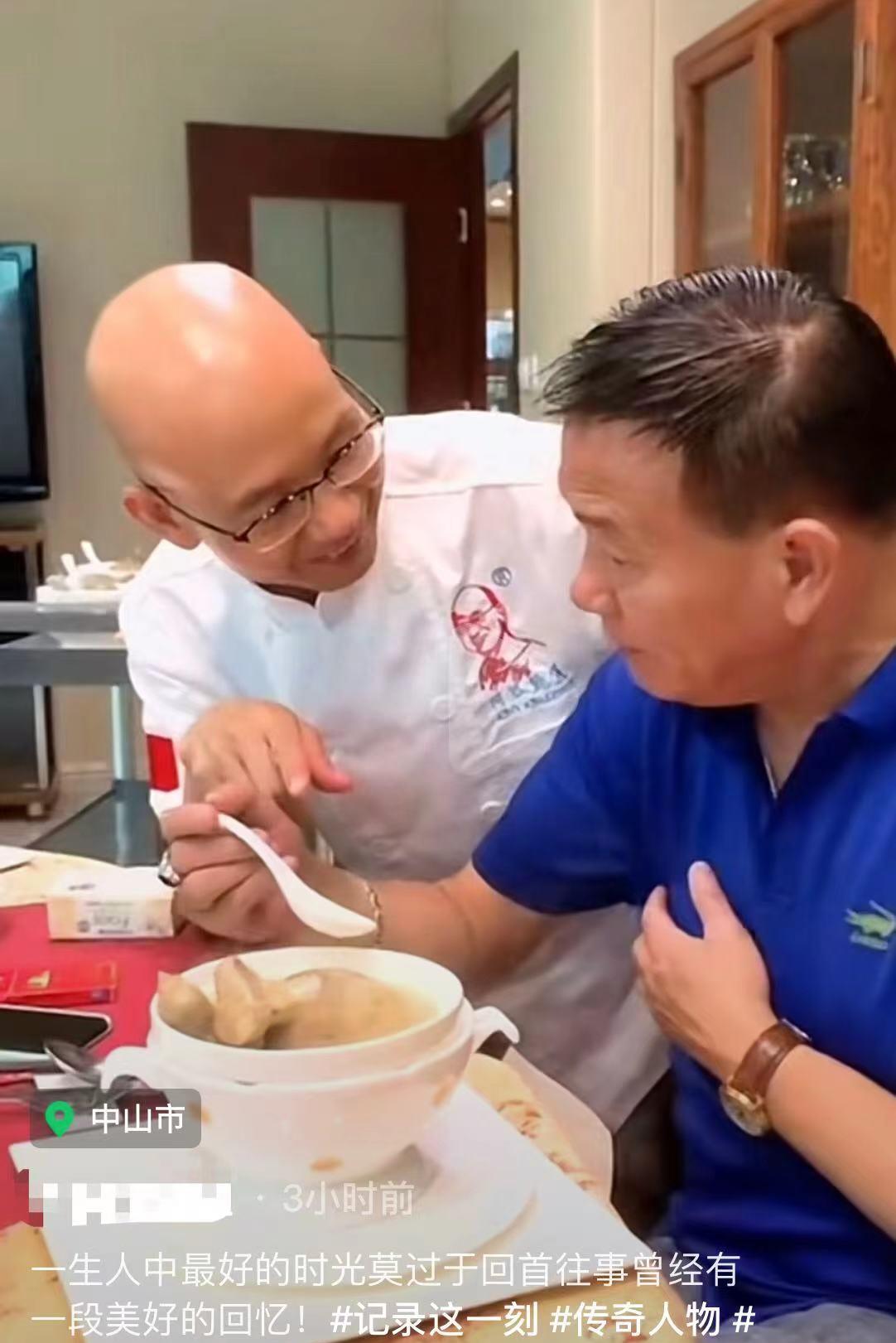 65yearold Wan Ziliang revealed his recent situation, wearing "pigeon