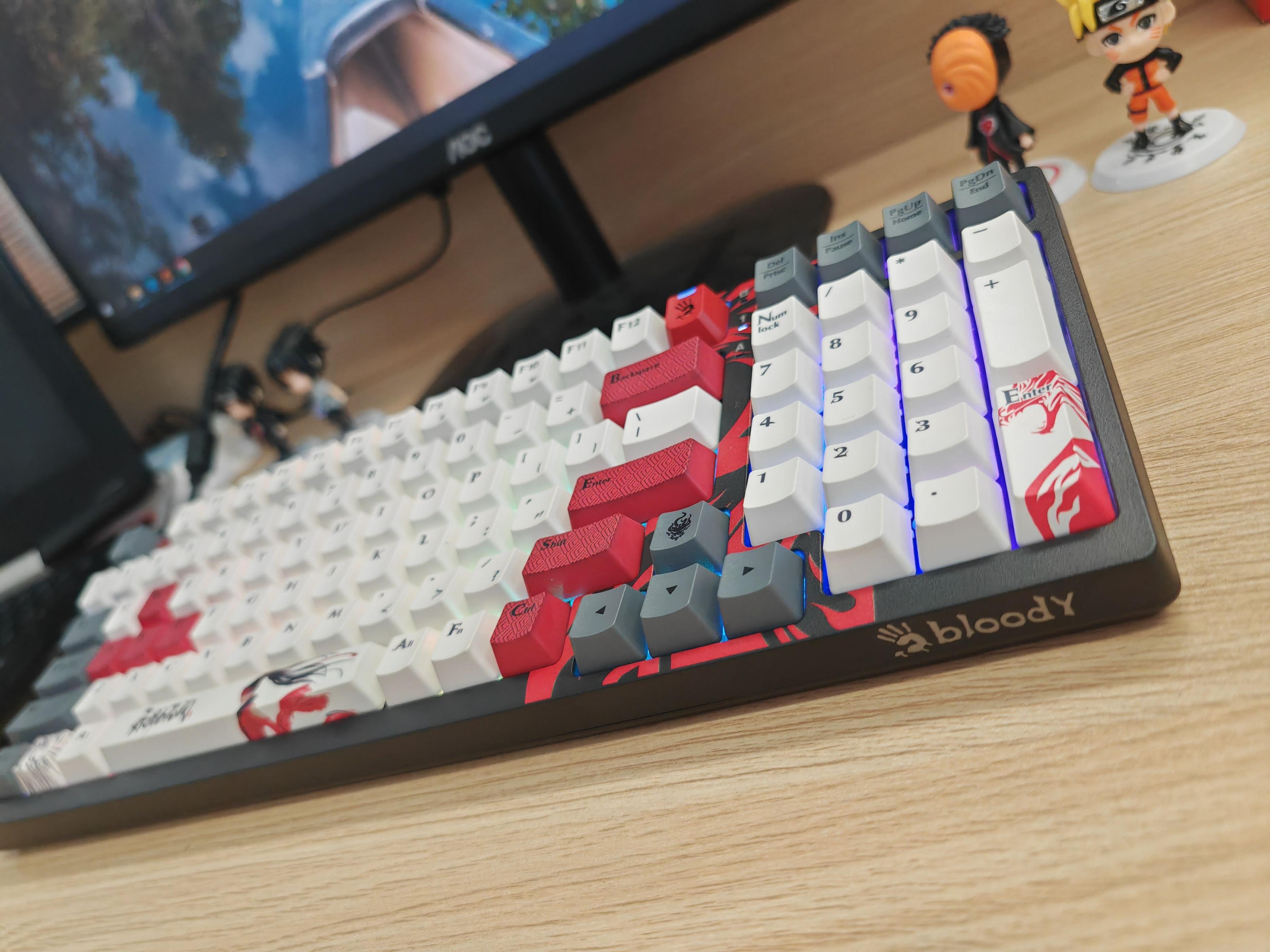 Noise reduction mechanical keyboard blood hand ghost S98 use share iNEWS