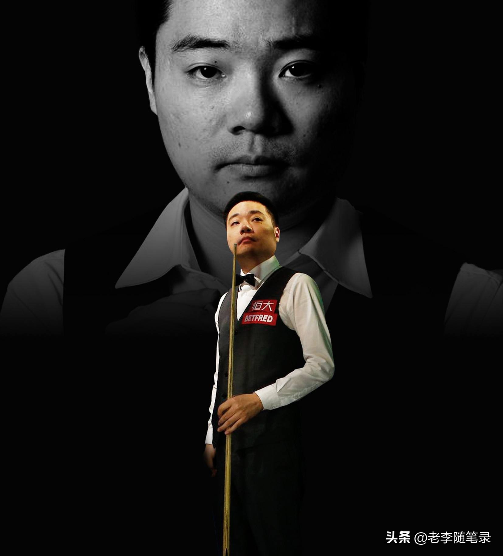 China's first brother Ding Junhui played in the first round of the