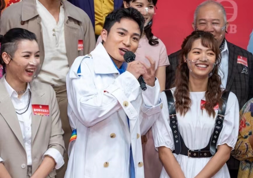 direct!TVB popular Xiaosheng's new drama and goddess Xiaohua filming a ...