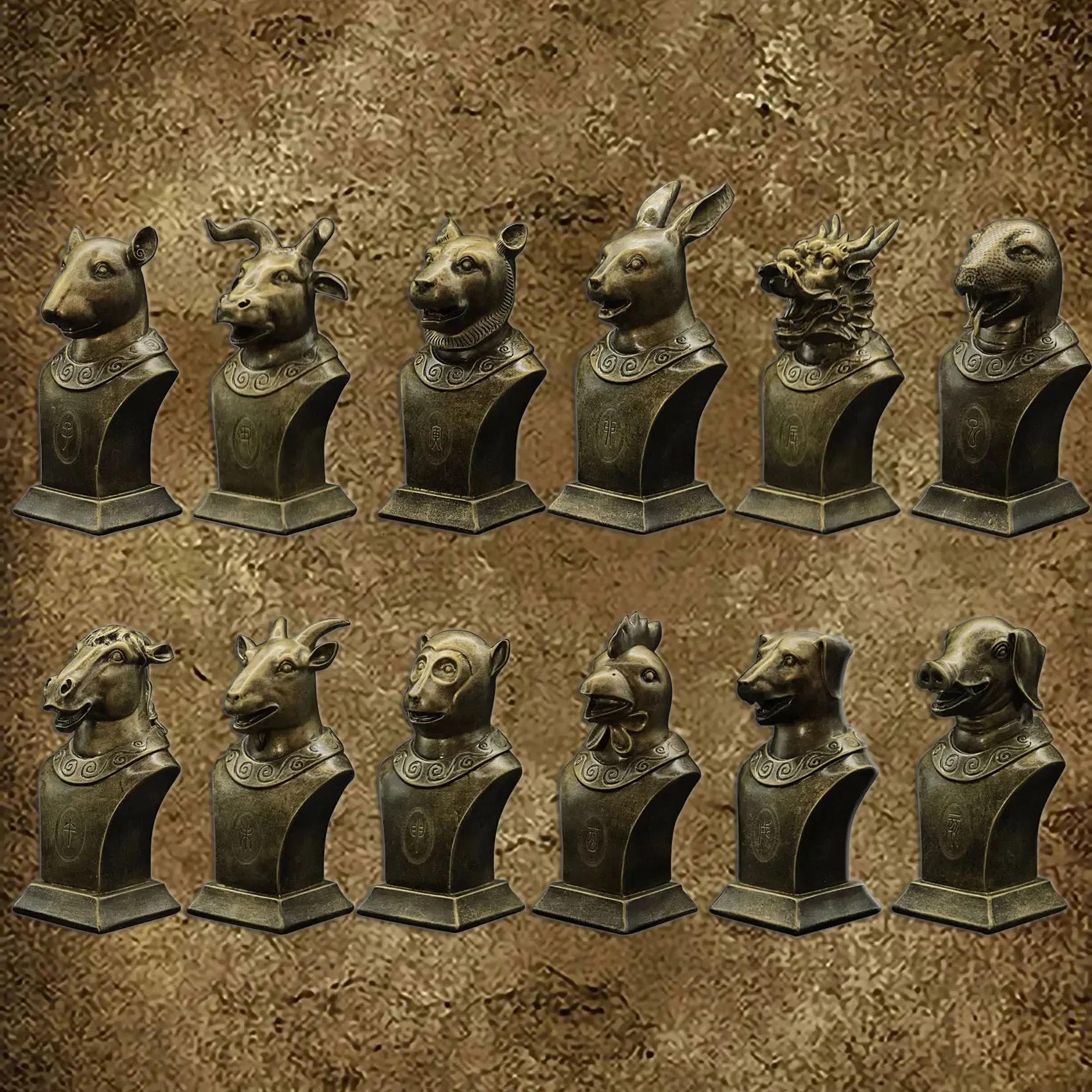 The Origin of the Bronze Statues of the Animal Heads of the Twelve