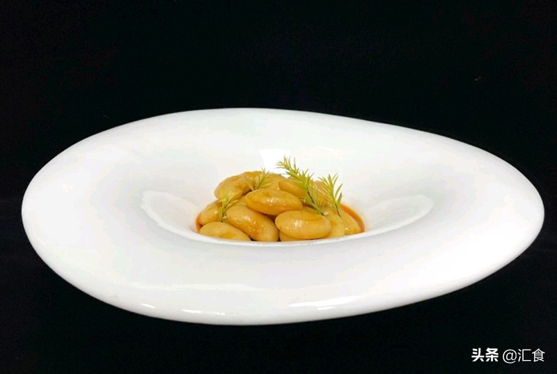 Salmon Roe Croquette, Grilled Sea Bass with Sauce, Sour Plum Kidney