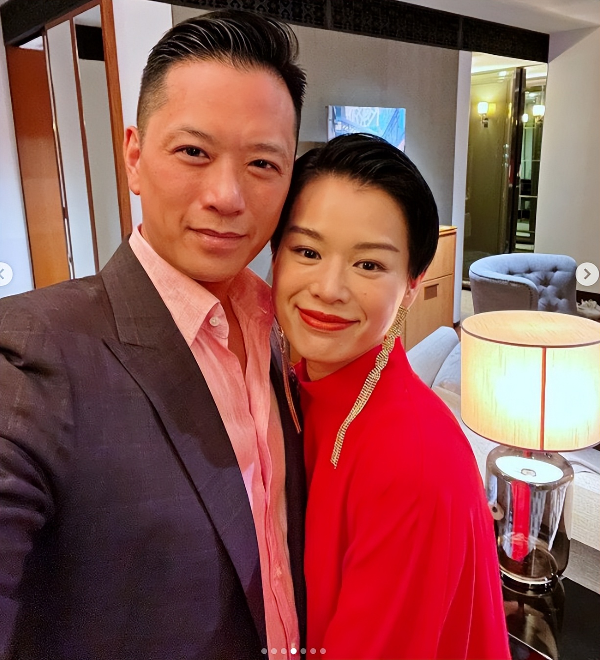 Myolie Wu and Li Chengde are recognized as model couples in the entertainme...