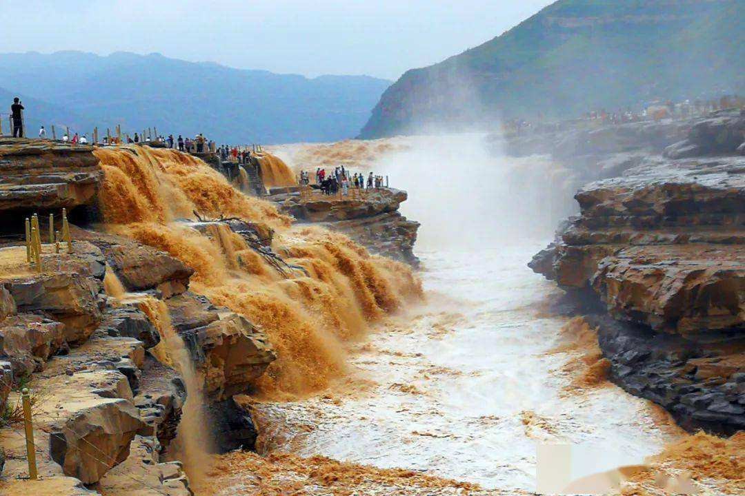 The "hanging river" in the lower reaches of the Yellow River ...