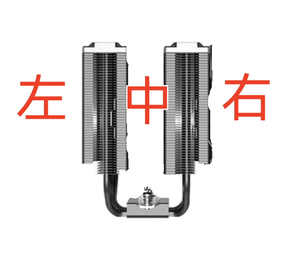 Are you installing the fan position of the dualtower CPU cooler