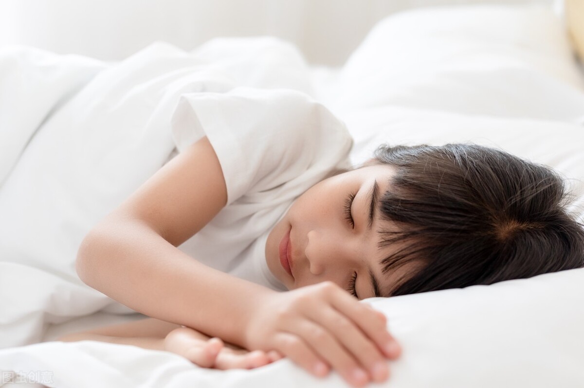 From the age of three to the age of nine, three failed to sleep in