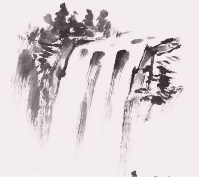 Water Fall Spring Hard Draw Basic drawing steps of spring water and waterfall - iMedia
