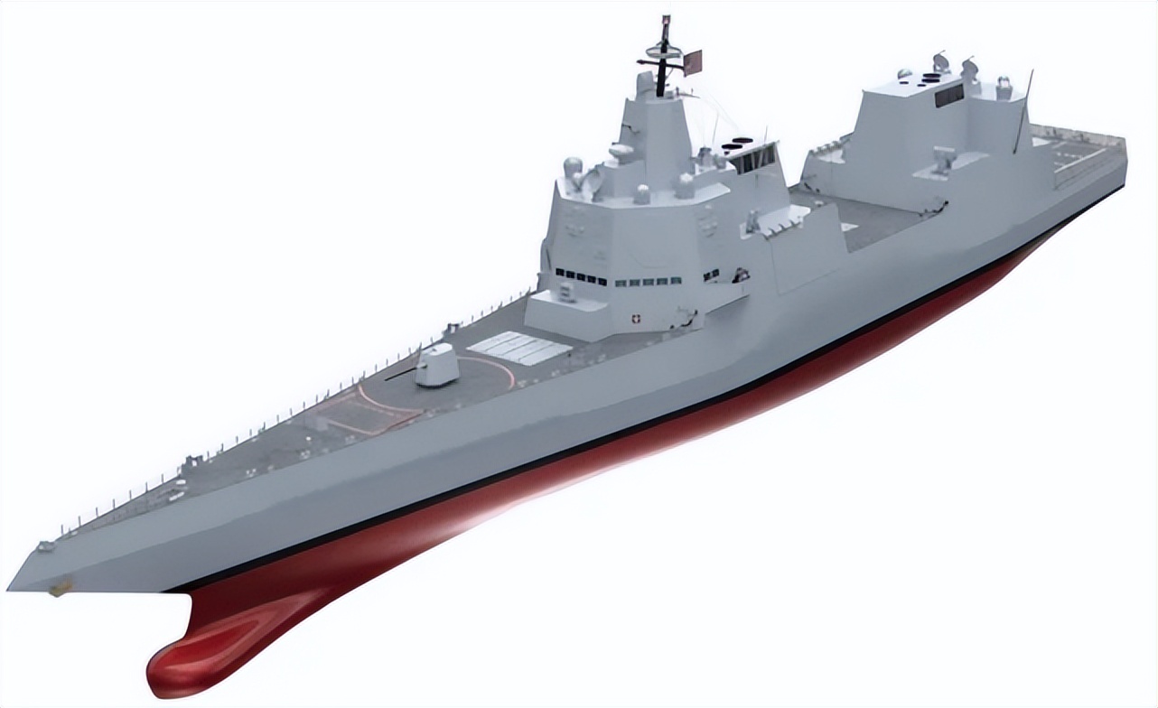 DDG-X Destroyer: The unit price of 96 vertical hair is 3.4 billion US ...