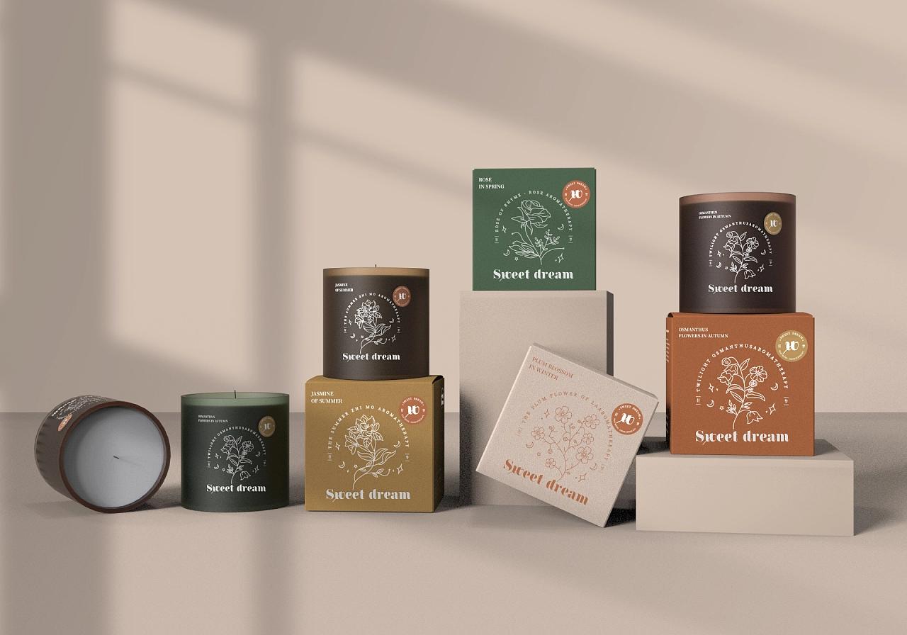 Aromatherapy brand design interprets countless possibilities for