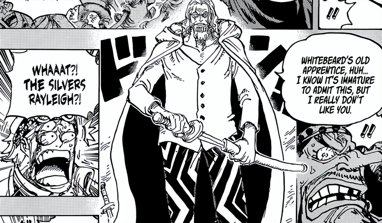 One Piece Chapter 1059: Rayleigh admits that he is not Blackbeard's ...