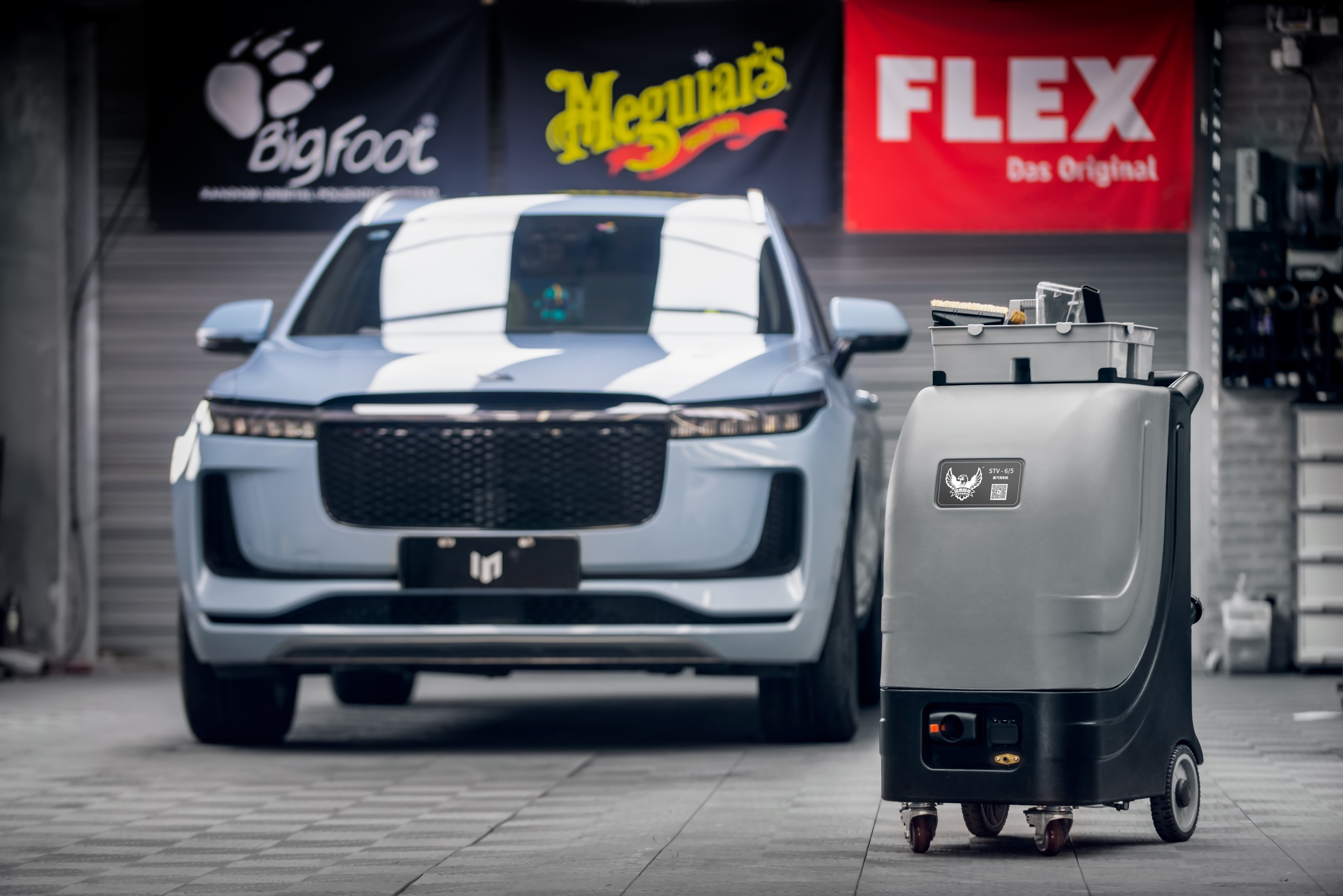 Car wash industry!How to clean car interior with steam? iNEWS