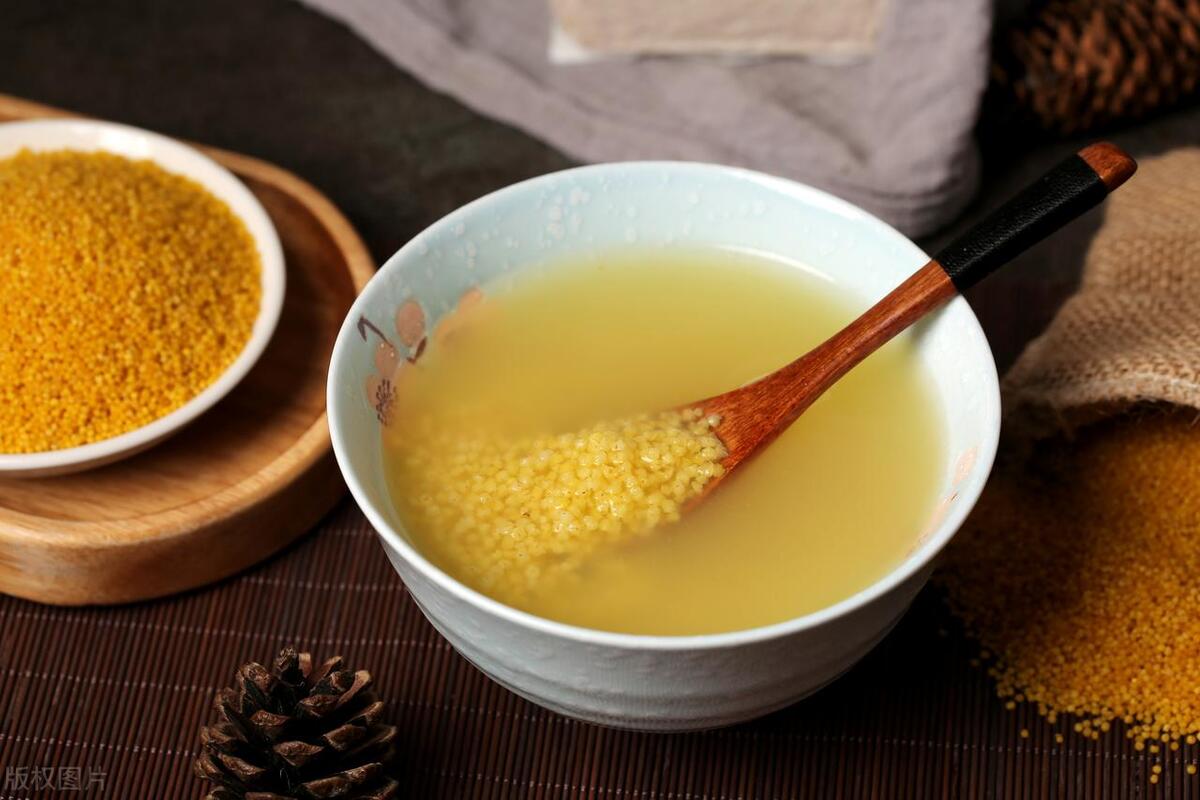 Is millet porridge a good product for nourishing the stomach or a