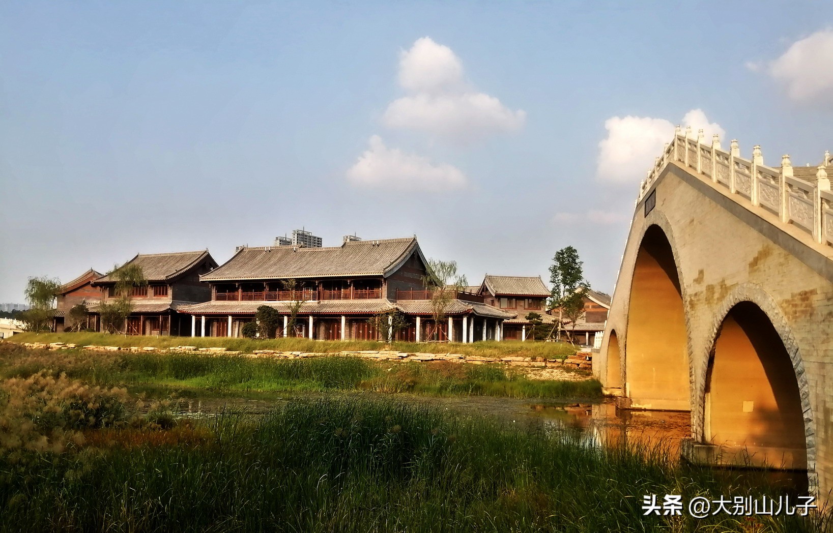 Reed flowers fragrant Jialu River Minglun Island - iNEWS