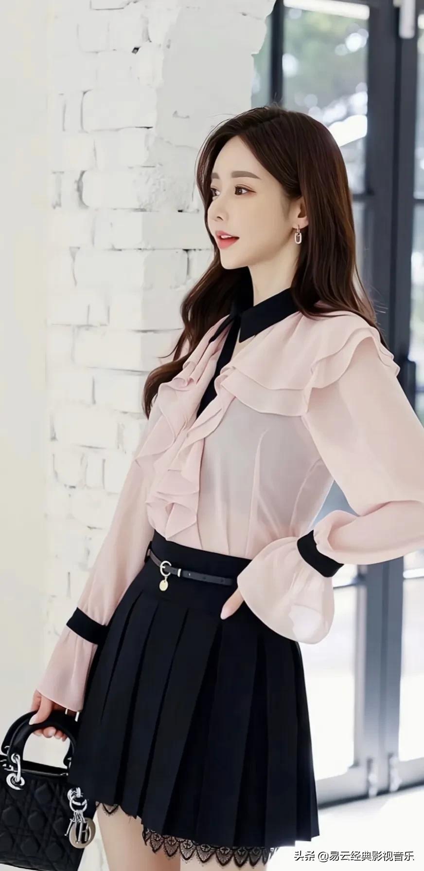 Several beautiful and fashionable fashions of Korean supermodel Sun ...