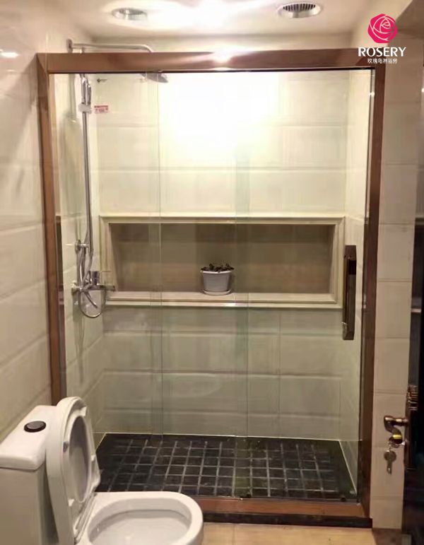 How to decorate a shower room in a small bathroom? Big and small is the
