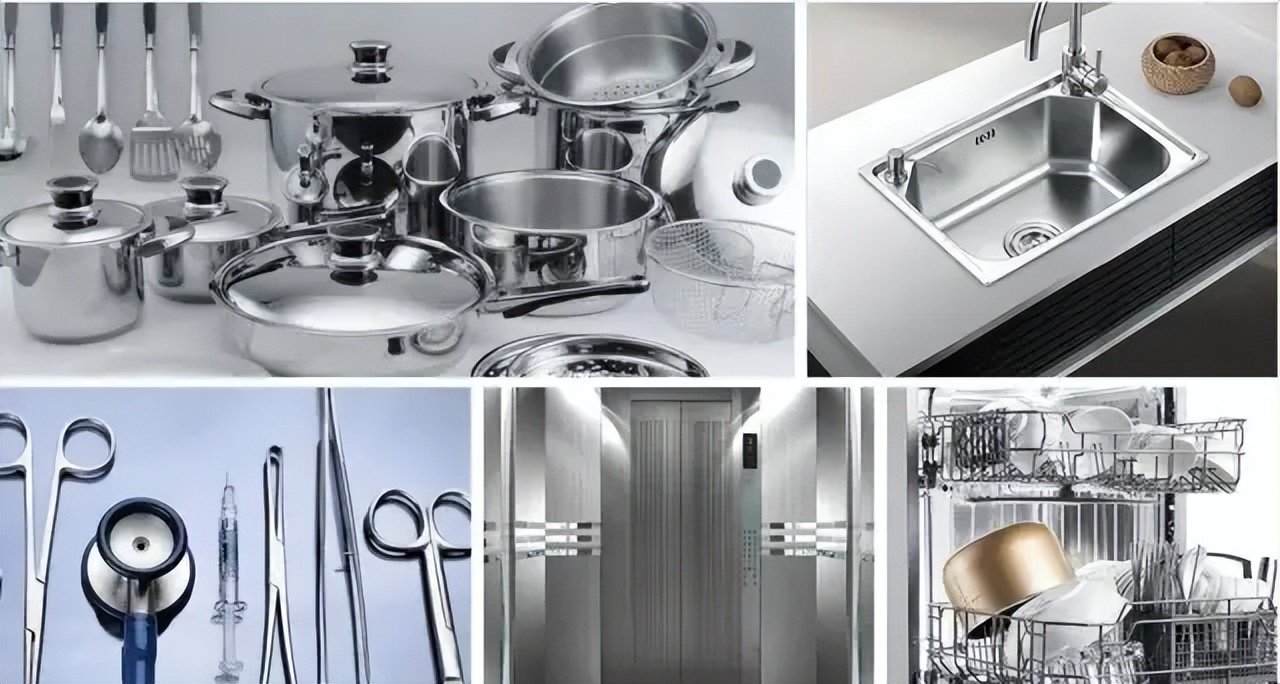 Mature application fields of 400 series antibacterial stainless steel