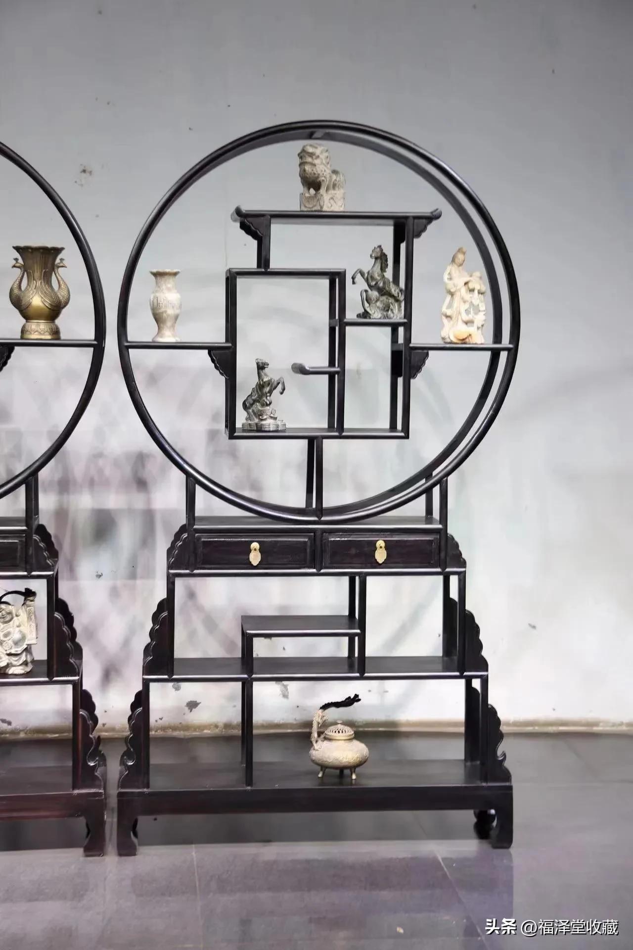 A pair of round Bogu racks - iMedia