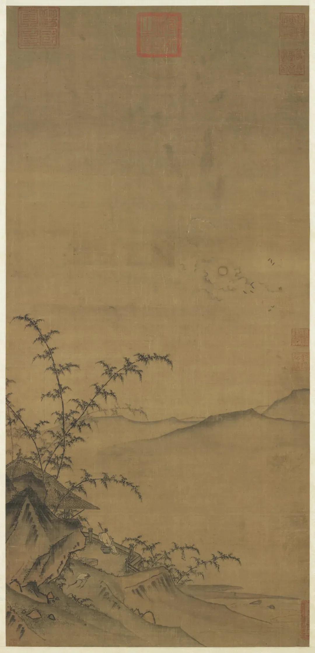 Ma Yuan: Pictures of Willow Banks and Far Mountains, Pine Pavilions ...