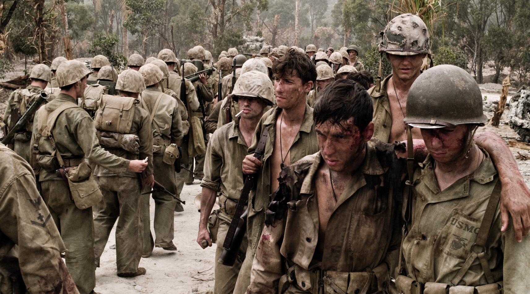 N brush this HBO World War II American drama, the most expensive World ...
