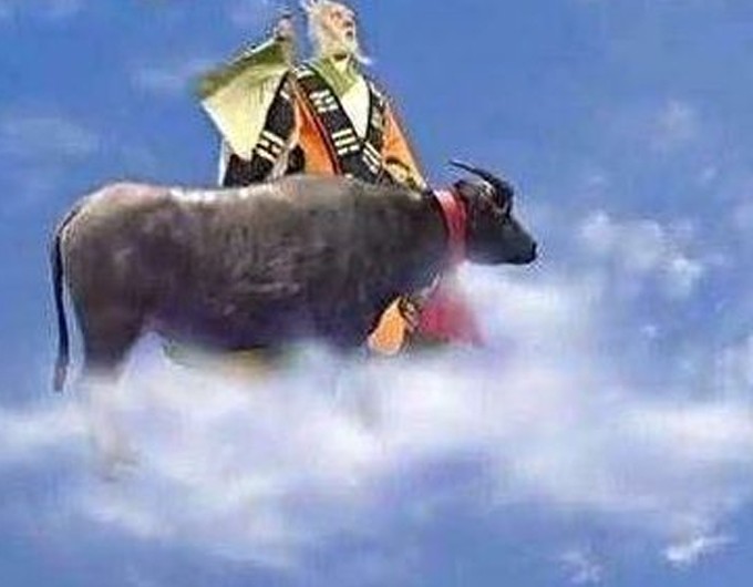 The founder of Taoism, Taishang Laojun, why is his mount a green ox ...