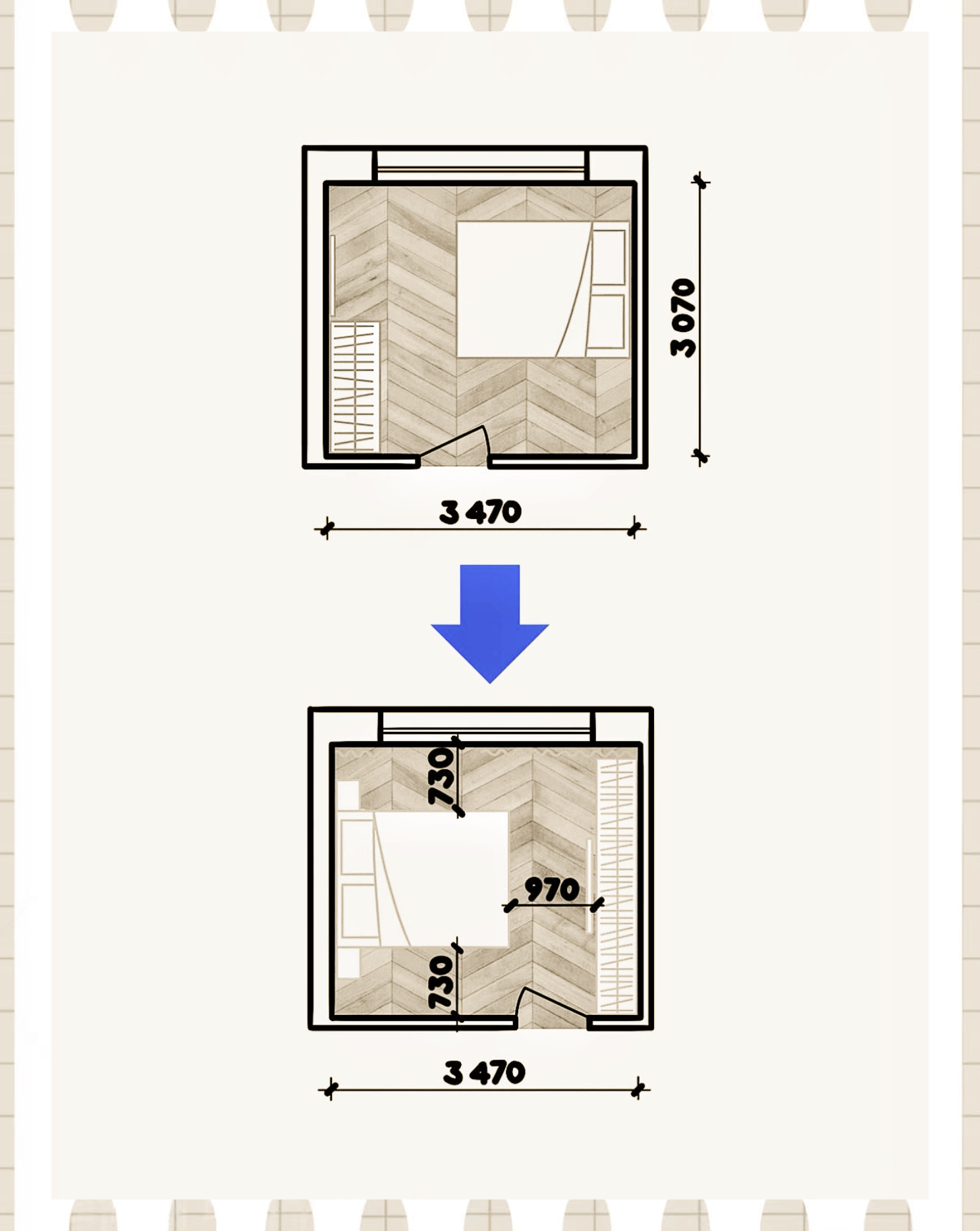 Case Room Layout 8 bedroom layout renovation cases ☑Multiple uses of space - iNEWS